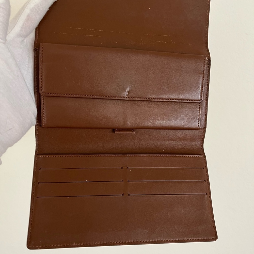 Louis Vuitton Bronze Vernis International Wallet Vintage Rare Color - Picture 6 of 14